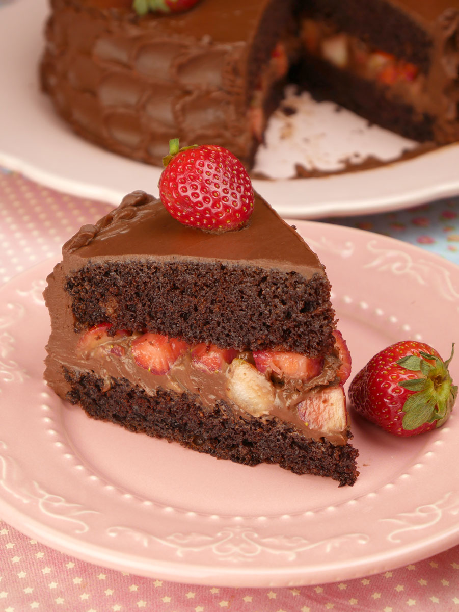 Bolo de Chocolate Trufado